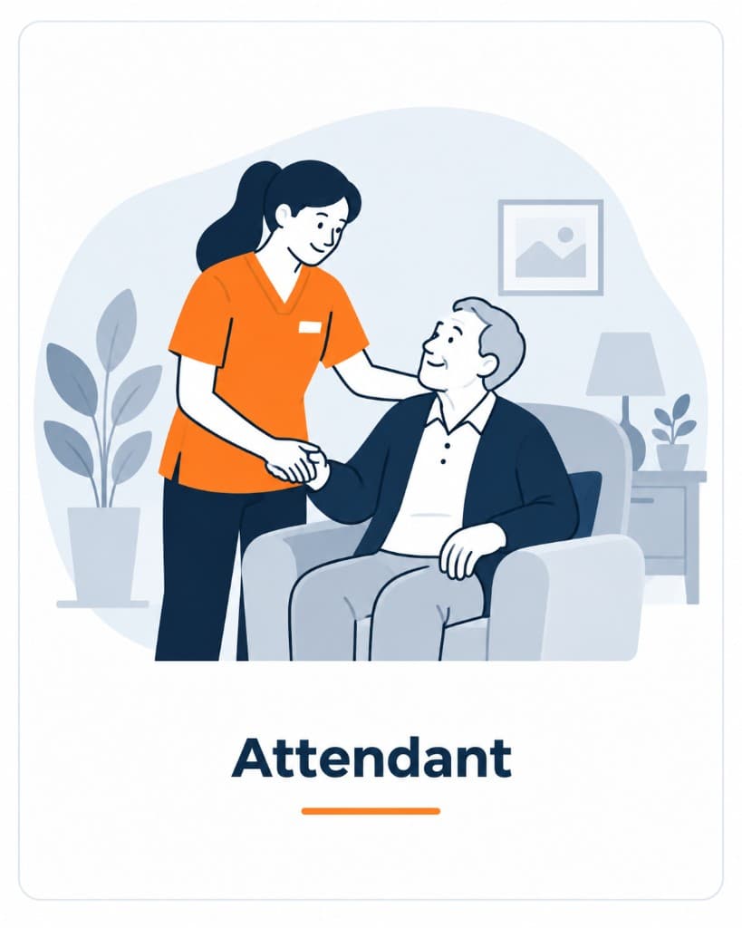 Attendant at home — Inspire Home Care