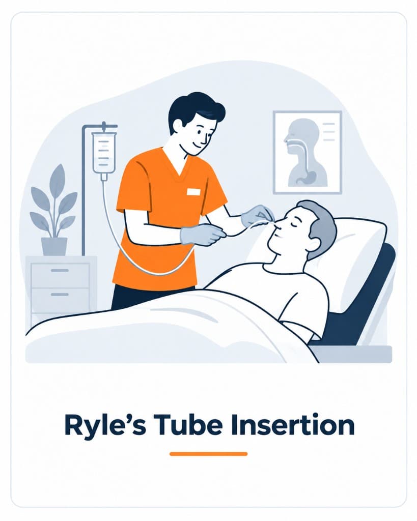 Ryle's Tube Insertion at home — Inspire Home Care